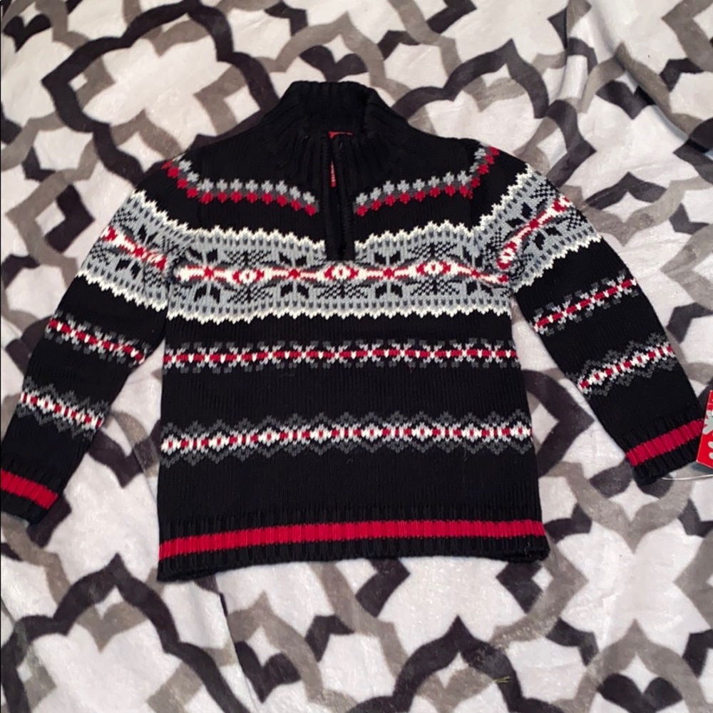 SKYR Nordic Norwegian style 1/4 zip comfy sweater